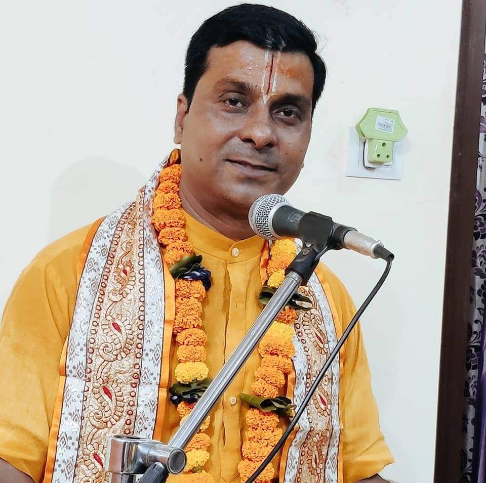 सरस्वती पूजा के साथ होगा, श्री राम कथा का गुणगान 18 से 25 जनवरी तक आचार्य उद्धव मिश्रा करेंगे, श्री रामकथा की अमृत वर्षा 1 IMG 20230104 WA0000