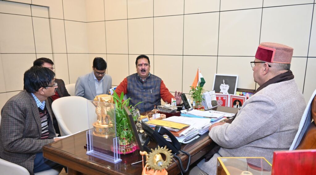 उत्तराखंड के 95 विकासखंडों में होंगी मिलट्स की गोष्ठियाँ, महिला स्वयं सहायता समूहो को भी किया जाएगा सम्मिलित : कृषि मंत्री गणेश जोशी* 1 IMG-20230210-WA0014