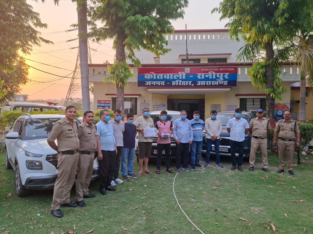 हरिद्वार - होटल में जुए की महफिल, रानीपुर पुलिस ने मारी रेड, नौ गिरफ्तार। 1 IMG-20250516-WA0100