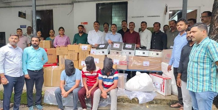 30 लाख रूपए की ड्रग्स,कैमिकल व मशीनरी बरामद, तीन गिरफ्तार 1 d 3 (68)