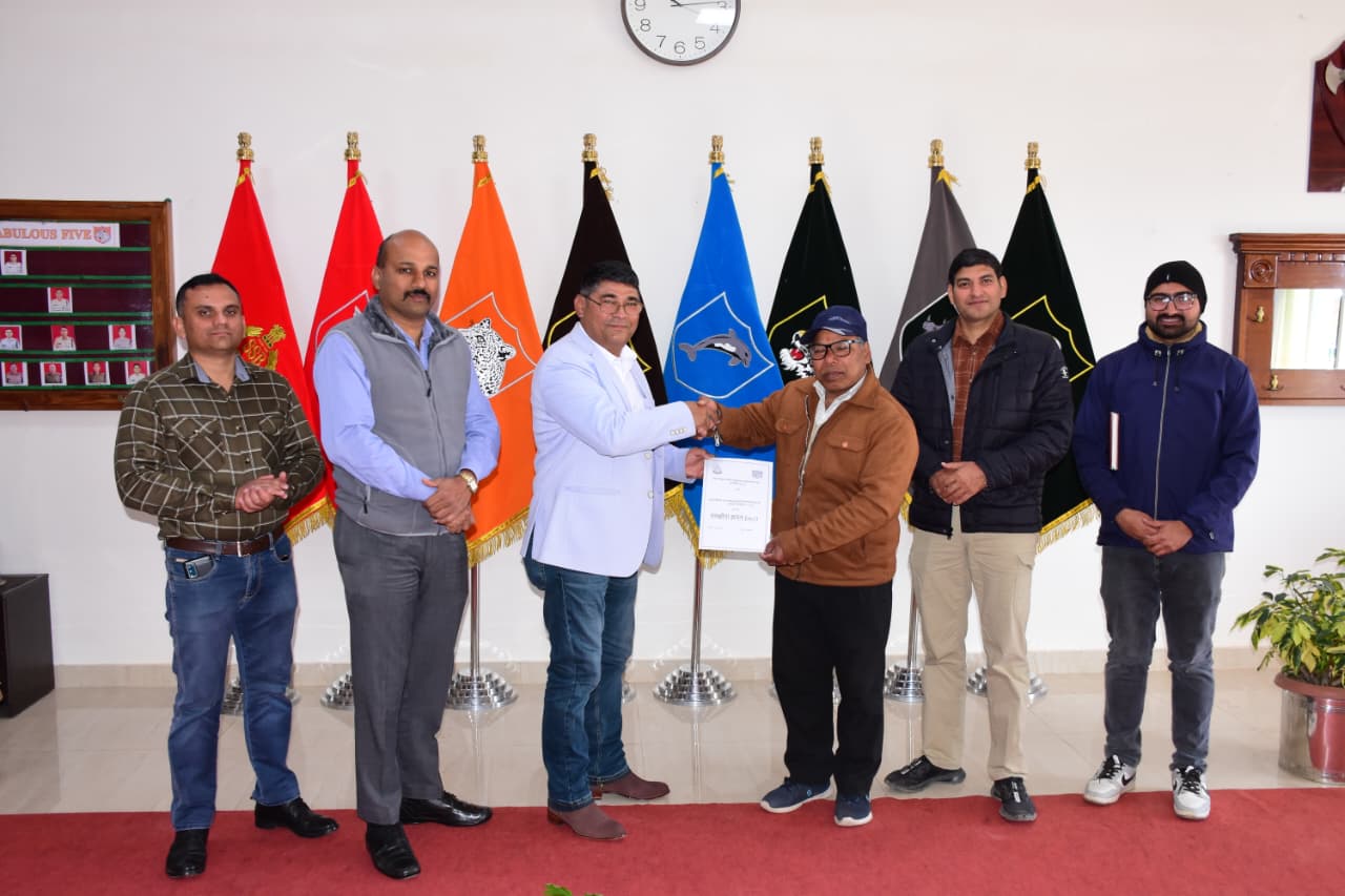 संघ प्रबंधक एवं एसएसबी के कमांडेंट की बीच हुए