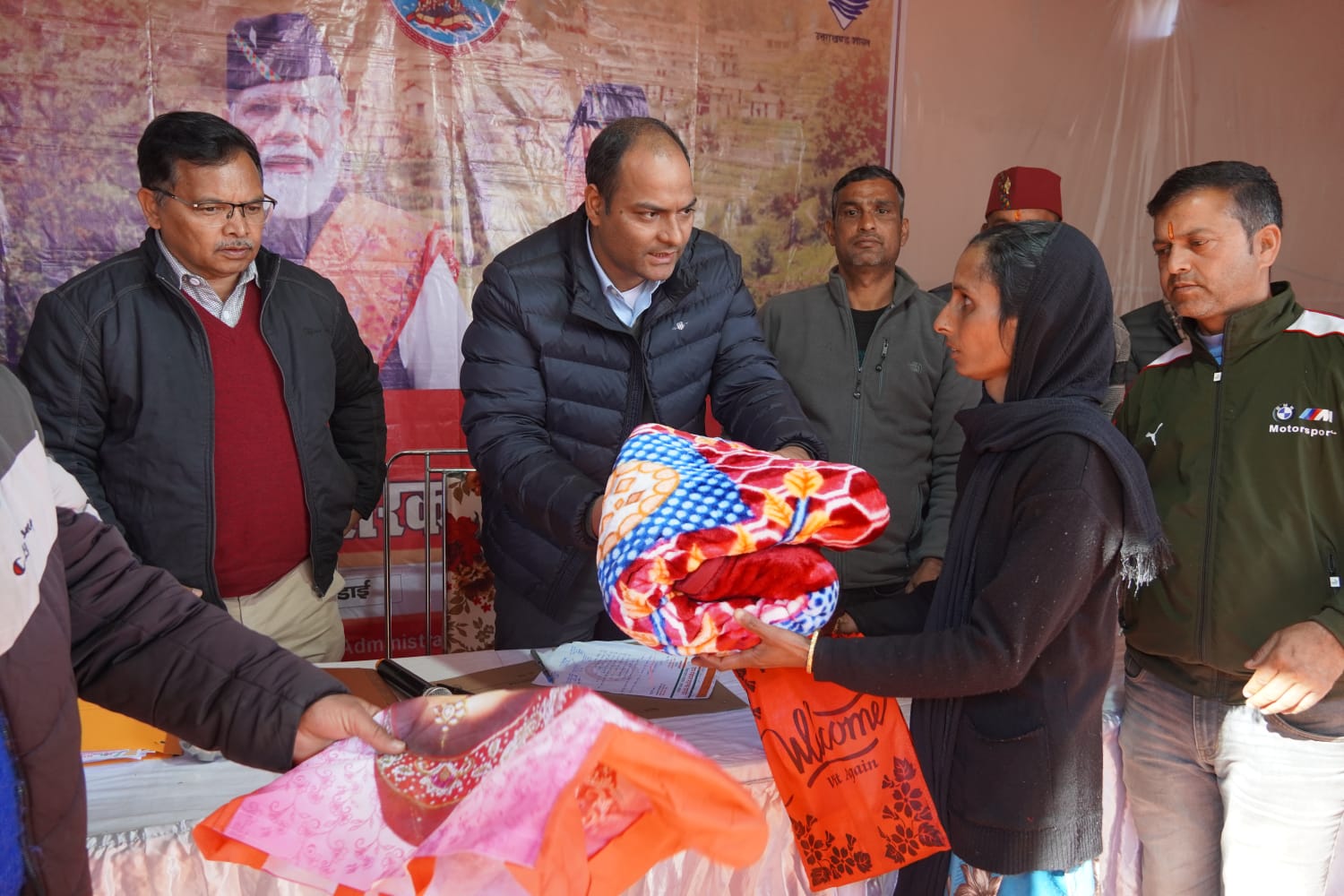 सीमावर्ती मंडलक में सरकार जनता के द्वार शिविर पहली