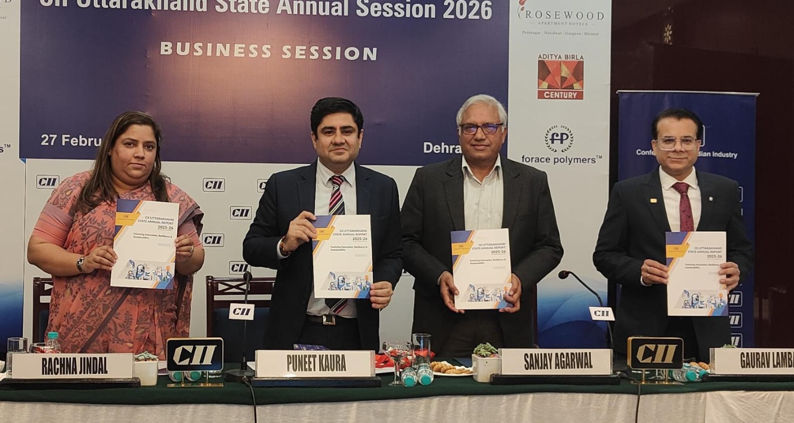 सीआईआई ने नॉर्दर्न रीजन ने उत्तराखंड के उद्योग जगत संग किया मंथन, नई नेतृत्व टीम घोषित