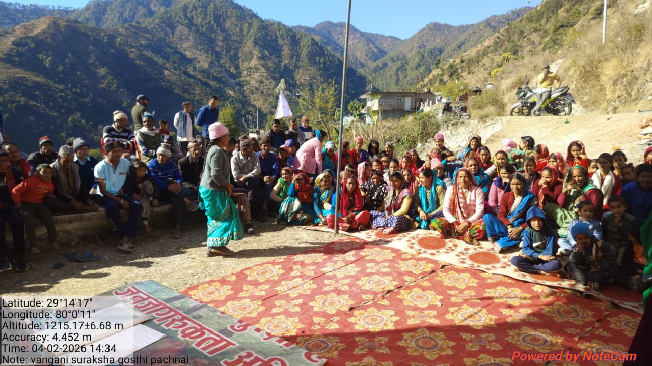 के दूरस्थ गांवों में सामुदायिक सहभागिता के साथ वनों