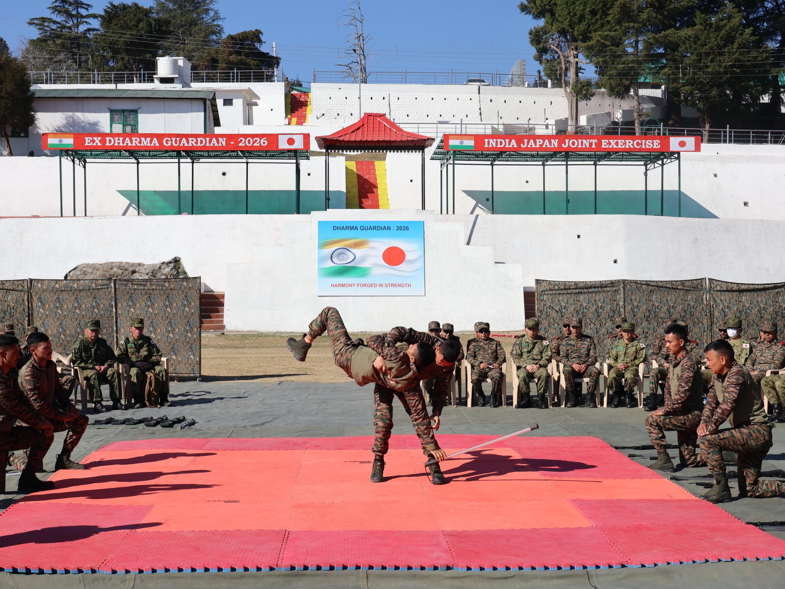 के चौबटिया में भारत जापान संयुक्त सैन्य अभ्यास ‘धर्म गार्डियन