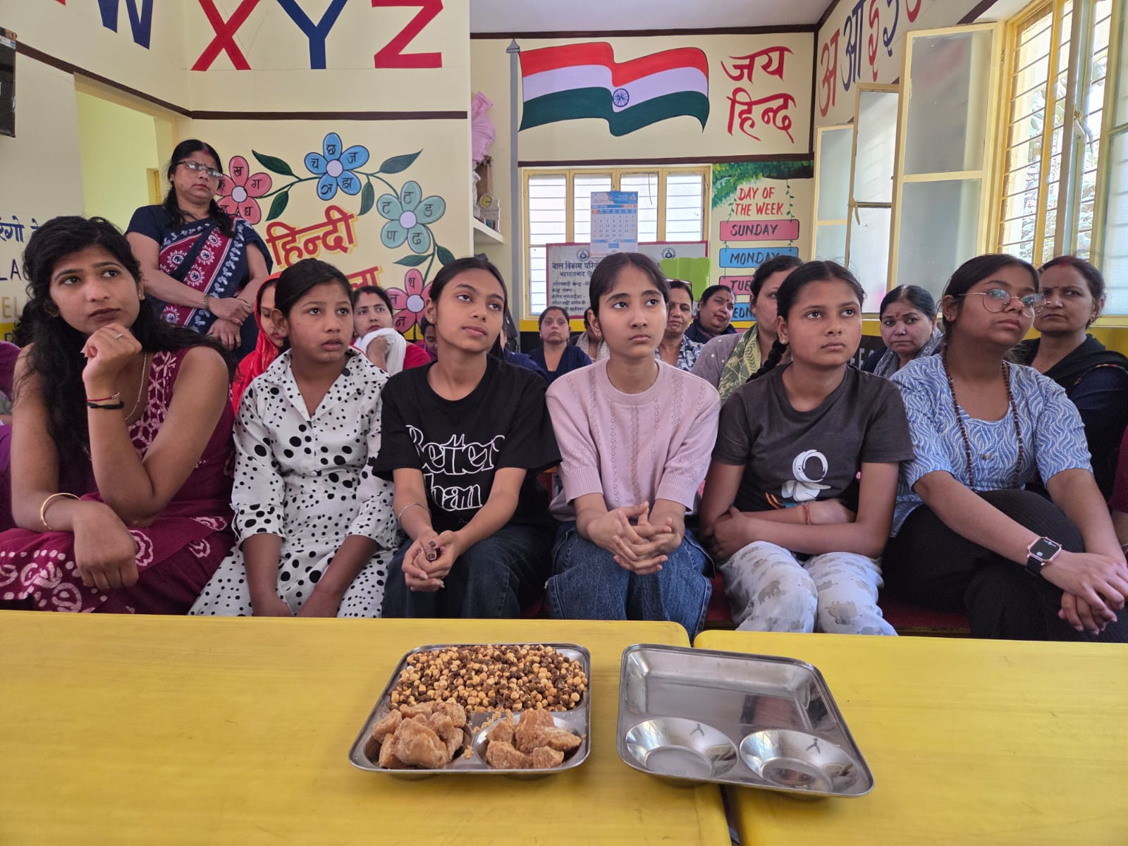 में राष्ट्रीय मातृत्व दिवस पर पोषण जागरूकता कार्यक्रम महिलाओं