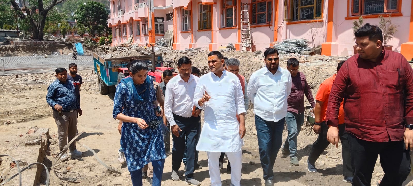 विकास मंत्री ने हरिद्वार का भ्रमण कर तैयारियों का