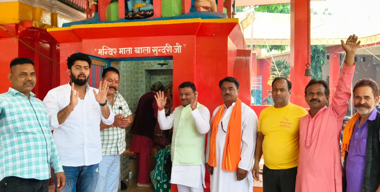 नदी शमशान घाट पर विशाल भंडारा आयोजित बाबा पूरणनाथ