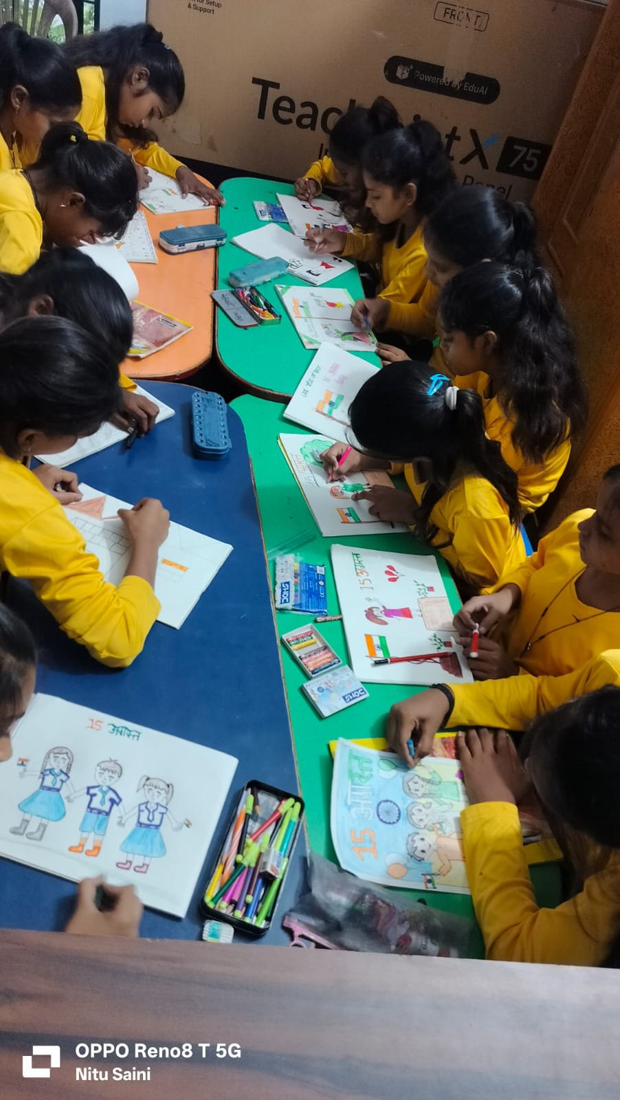 1786363508 608 हर घर तिरंगा कार्यक्रम के अंतर्गत विभिन्न स्कूलों में आयोजित