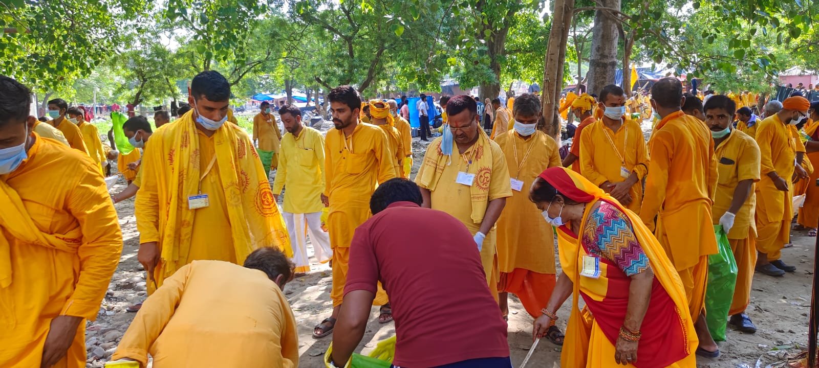 1786620677 327 कांवड़ मेले के सफलतापूर्वक संपन्न होने के उपरांत फैले कूड़े कचरे