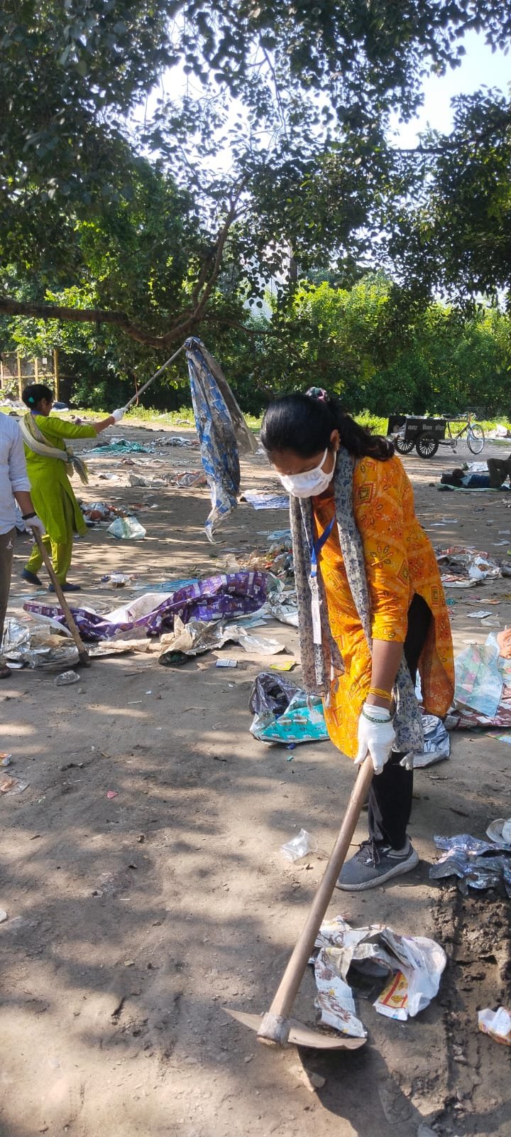 1786620683 317 कांवड़ मेले के सफलतापूर्वक संपन्न होने के उपरांत फैले कूड़े कचरे