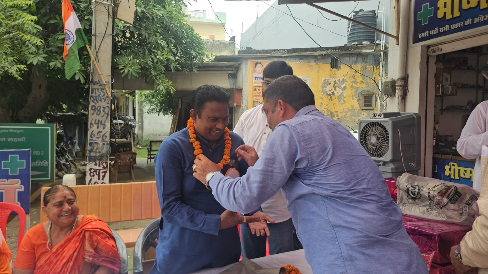 1786803223 45 80वें स्वतंत्रता दिवस के अवसर पर ध्वजारोहण कार्यक्रम में प्रतिभाग