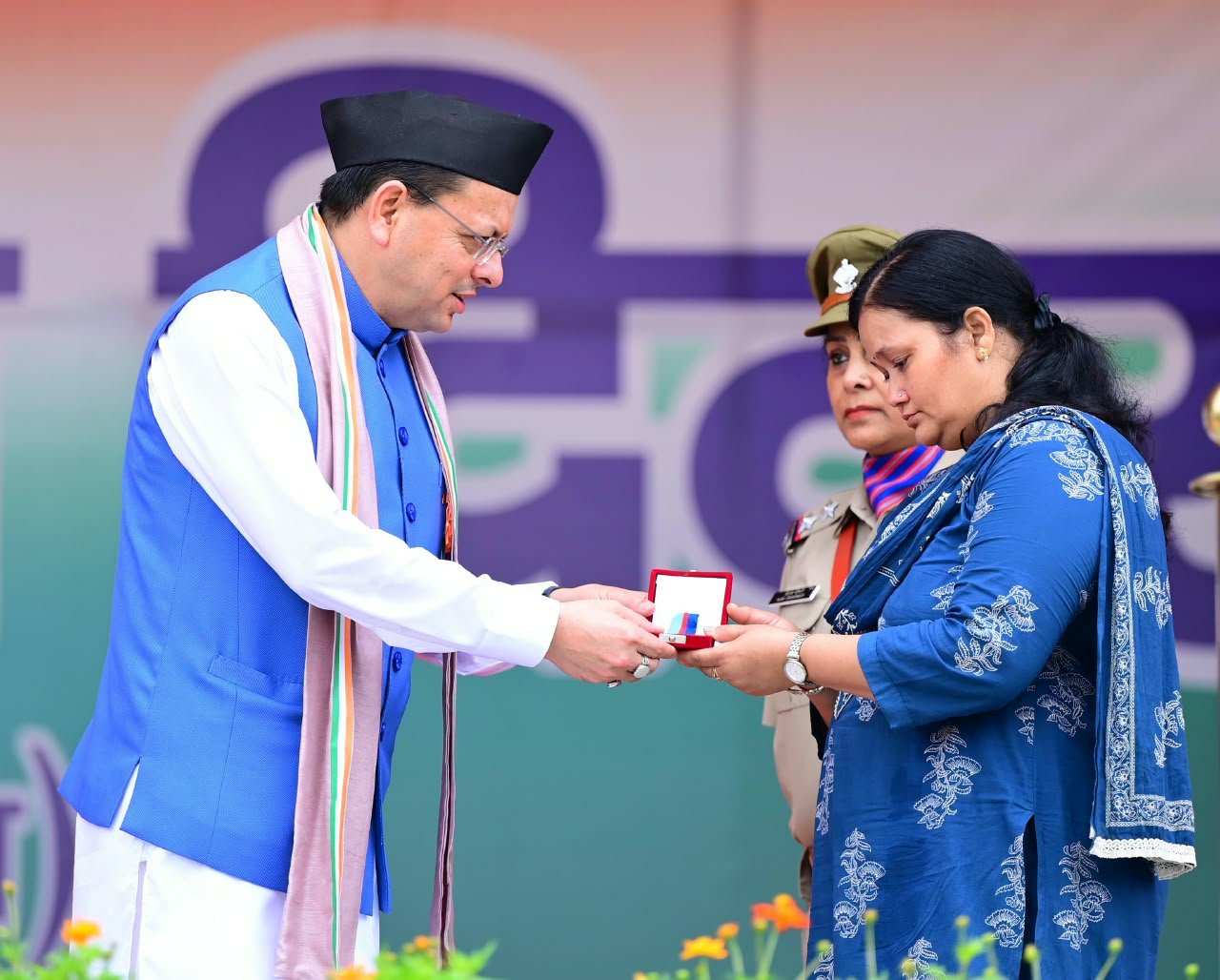 1786804947 54 स्वतंत्रता दिवस पर मुख्यमंत्री श्री पुष्कर सिंह धामी ने परेड