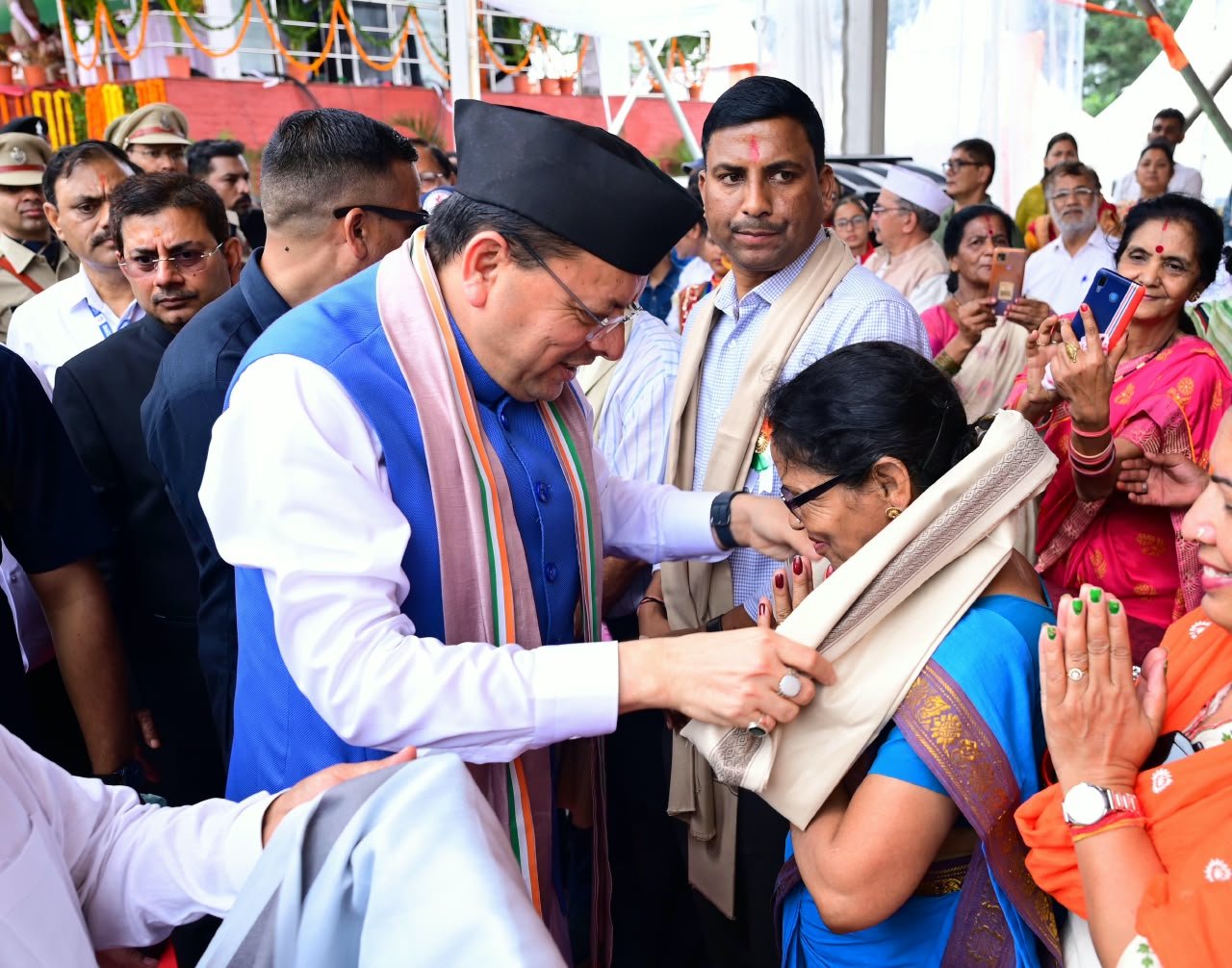 1786804949 407 स्वतंत्रता दिवस पर मुख्यमंत्री श्री पुष्कर सिंह धामी ने परेड