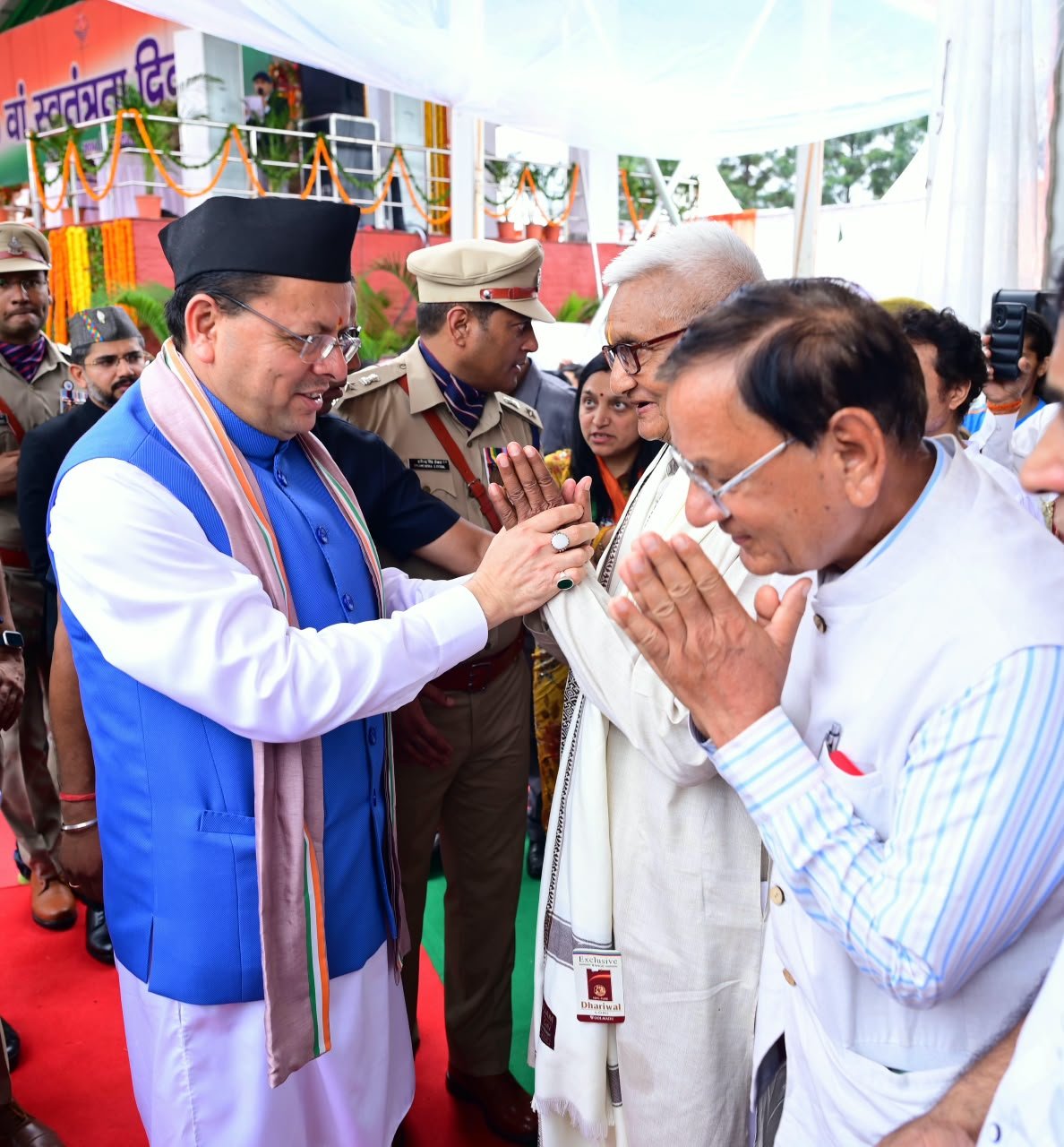 1786804949 480 स्वतंत्रता दिवस पर मुख्यमंत्री श्री पुष्कर सिंह धामी ने परेड