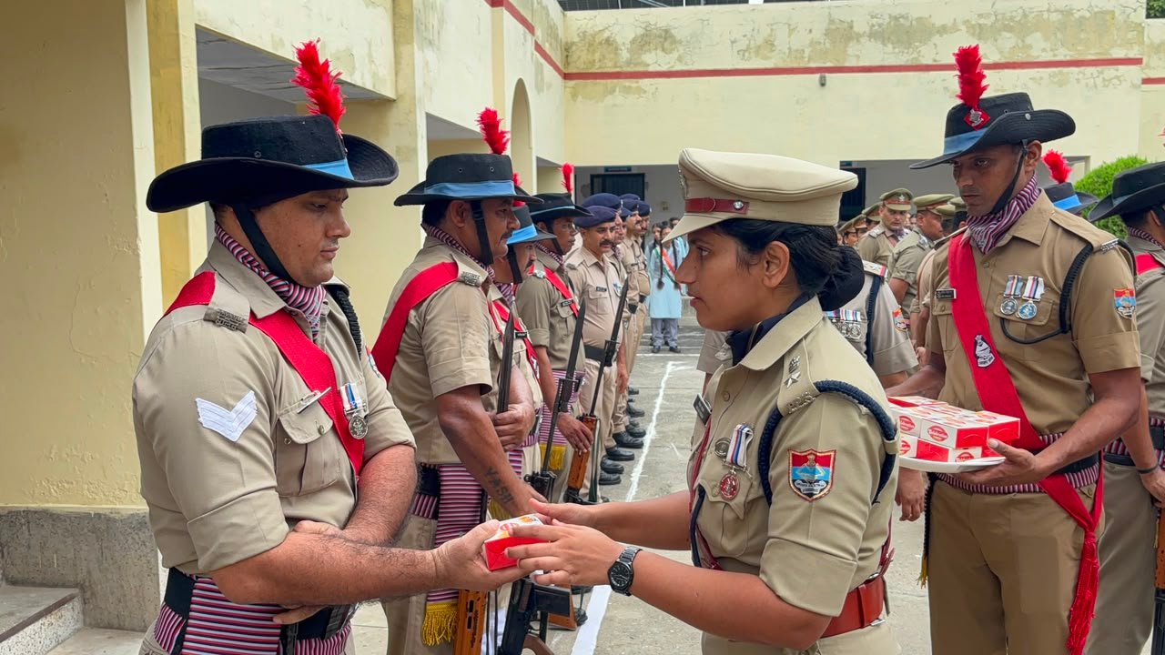 1786808931 115 हर्षोल्लास और धूमधाम के साथ मनाया हरिद्वार पुलिस द्वारा भारत