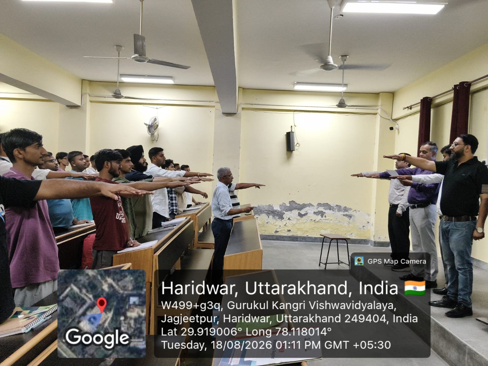 1787135331 135 गुरुकुल कांगड़ी विश्वविद्यालय में नशा मुक्ति अभियान के तहत हुआ