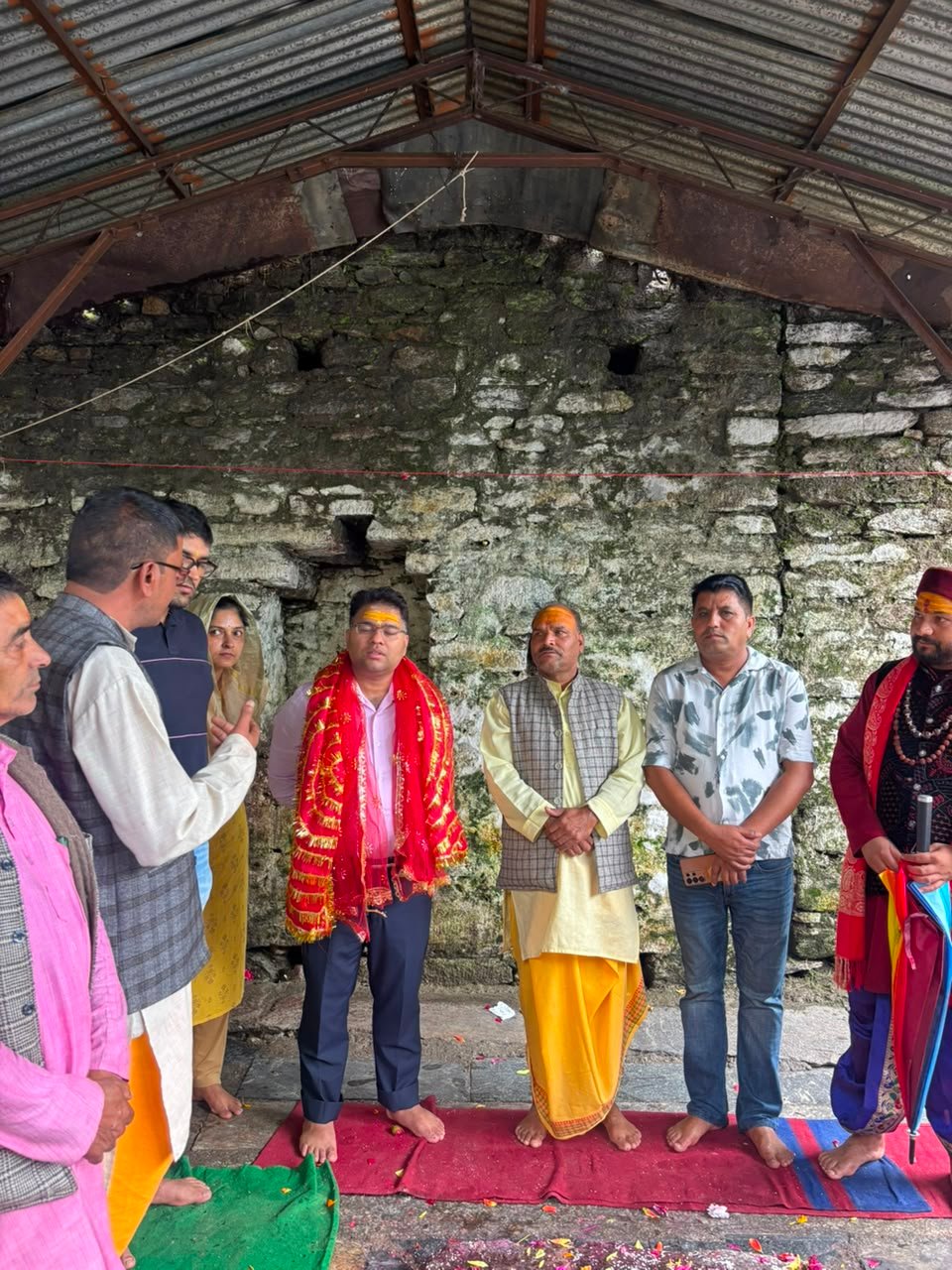 1787322435 855 त्रियुगीनारायण क्षेत्र के विकास को लेकर जिलाधिकारी ने किया स्थलीय