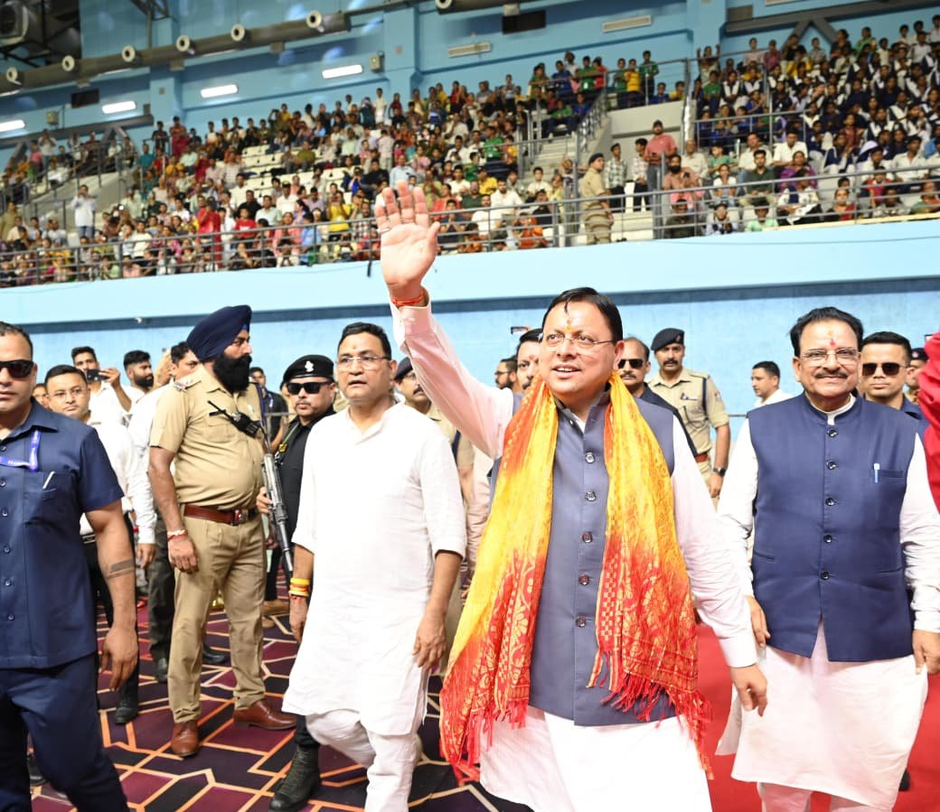 मुख्यमंत्री ने राष्ट्रीय खेल दिवस पर उत्तराखण्ड राज्य क्रीड़ा विश्वविद्यालय के प्रथम चरण के निर्माण कार्यों का किया शिलान्यास 4 1788016405 136 मुख्यमंत्री ने राष्ट्रीय खेल दिवस पर उत्तराखण्ड राज्य क्रीड़ा विश्वविद्यालय