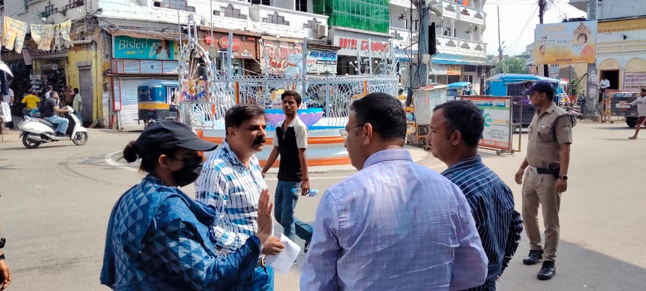 मेला तैयारियों को लेकर मेलाधिकारी ने किया शहर के