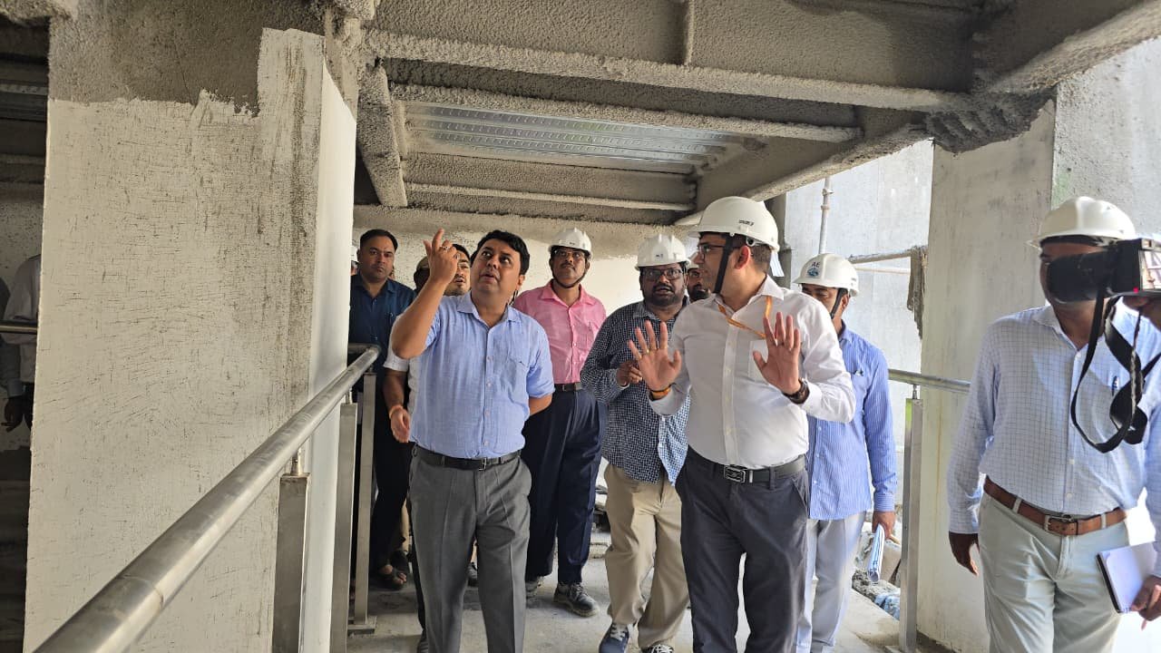 ने किया निर्माणाधीन एम्स किच्छा का स्थलीय निरीक्षण