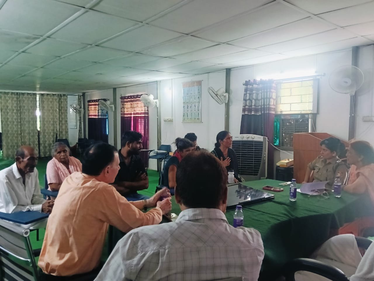 लाईन रोशनाबाद हरिद्वार में एच्छिक ब्यूरो की बैठक का