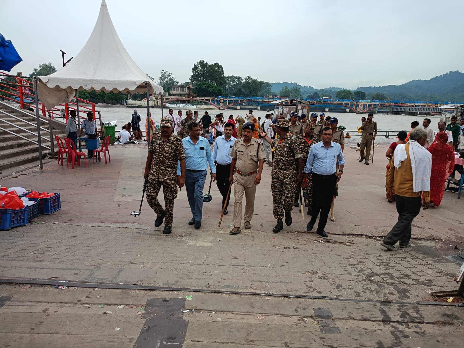 दिवस से पूर्व हरिद्वार पुलिस का सघन चेकिंग अभियान