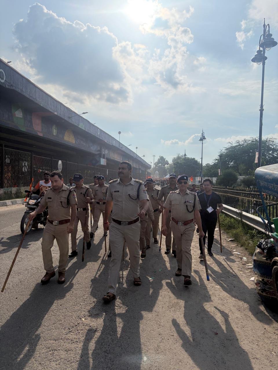 पर यातायात सुचारू रखने को हरिद्वार पुलिस अलर्ट