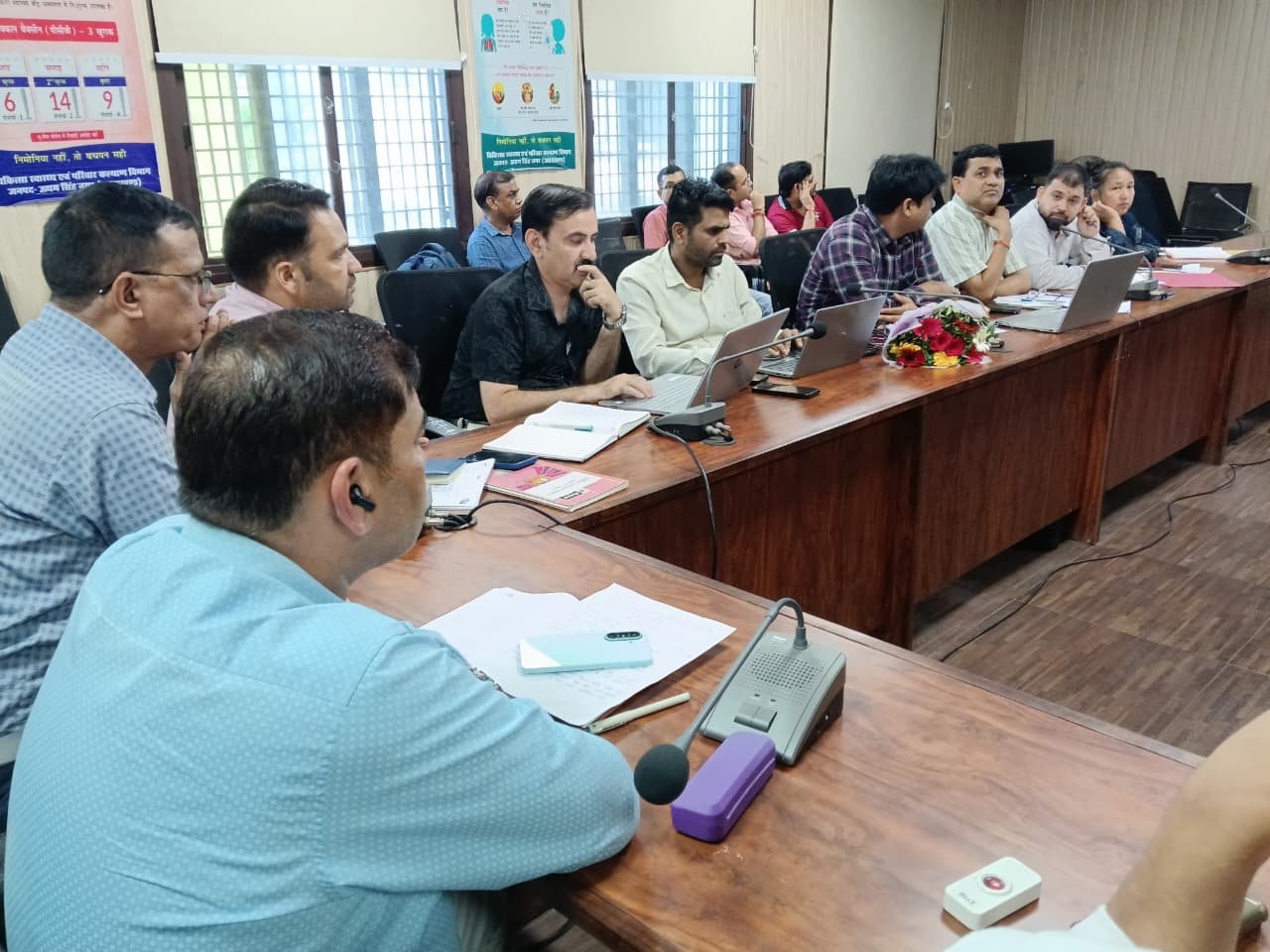 1788626491 122 राष्ट्रीय स्वास्थ्य मिशन के अंतर्गत संचालित कार्यक्रमों की समीक्षा बैठक