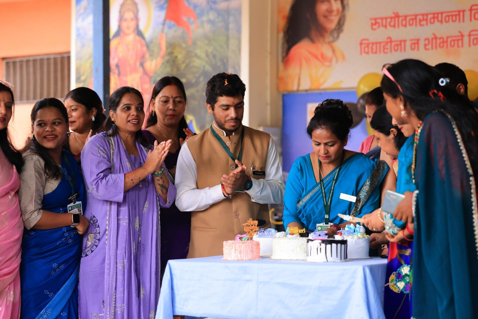 1788628744 828 परमार्थ विद्या मन्दिर में धूमधाम से मनाया शिक्षक दिवस