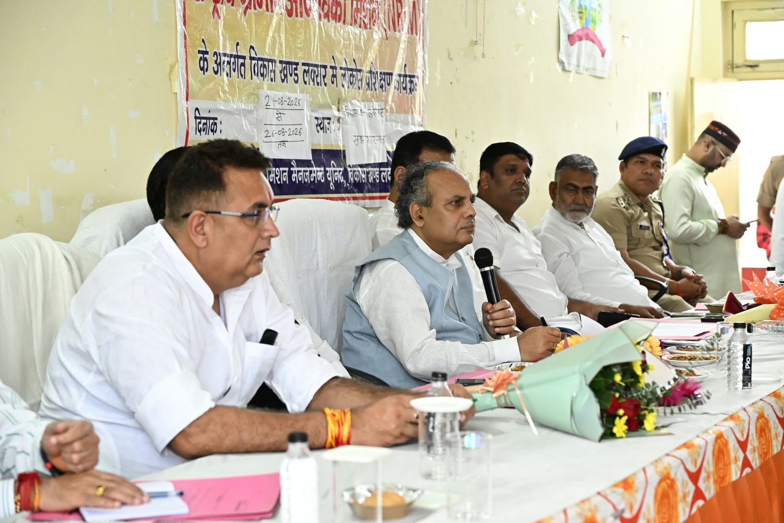 1788692610 959 लक्सर में आपदा प्रबंधन समीक्षा बैठक सम्पन्न उपाध्यक्ष विनय रुहेला