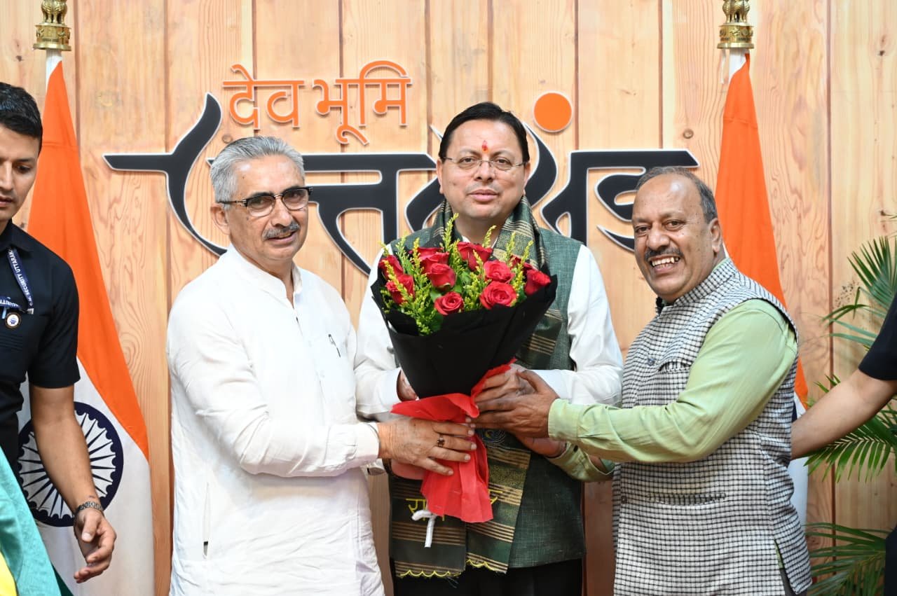 1789573818 481 मुख्यमंत्री श्री पुष्कर सिंह धामी के जन्मदिवस पर मुख्यमंत्री आवास