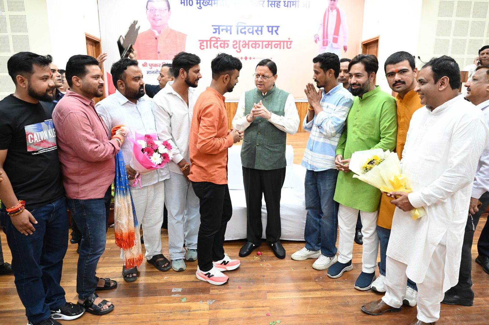 1789579604 465 मुख्यमंत्री श्री पुष्कर सिंह धामी के जन्मदिवस पर मुख्यसेवक सदन