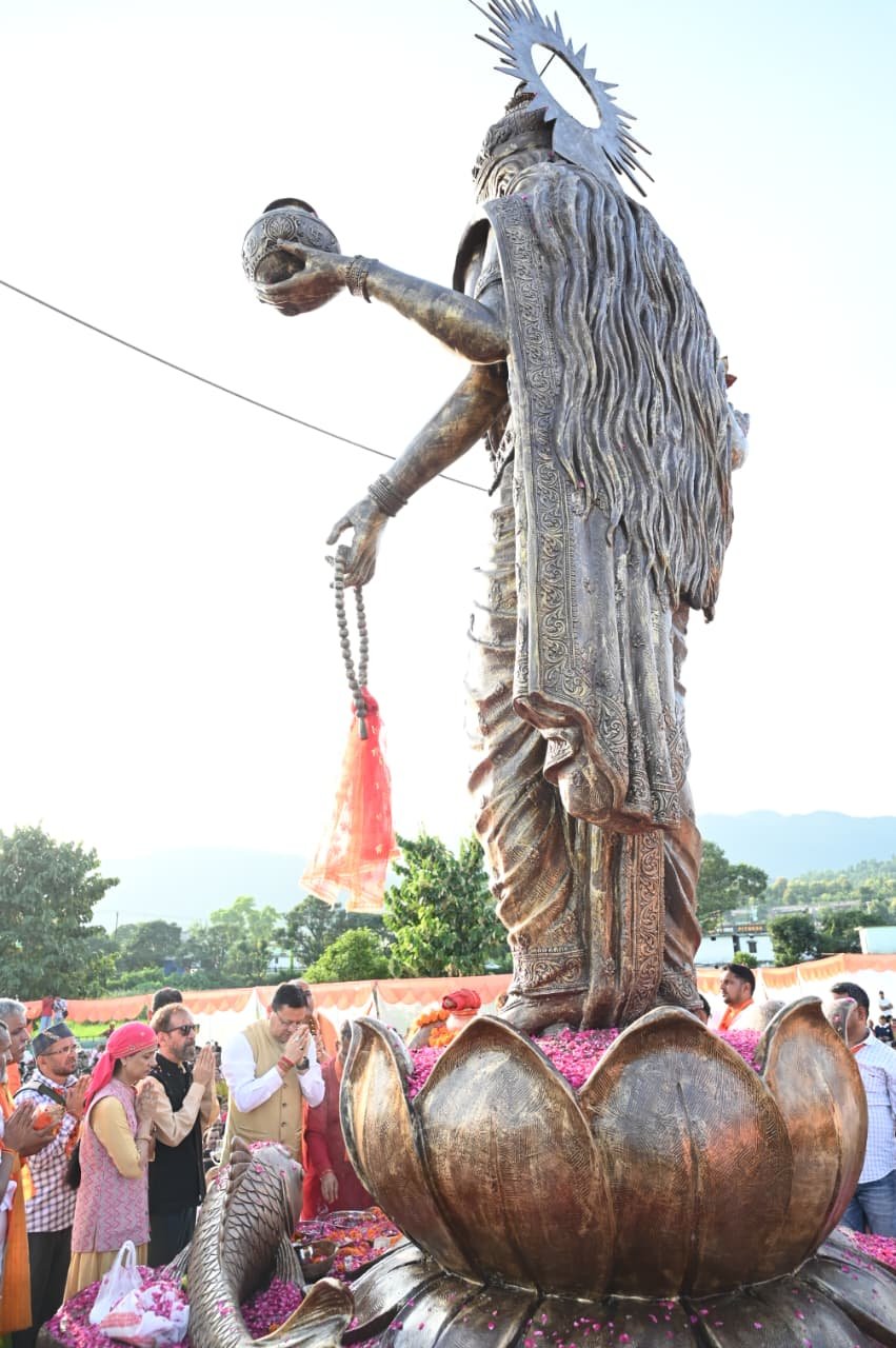 1789694030 509 हरिपुर कालसी में गूंजा माँ यमुना का जयघोष मुख्यमंत्री धामी