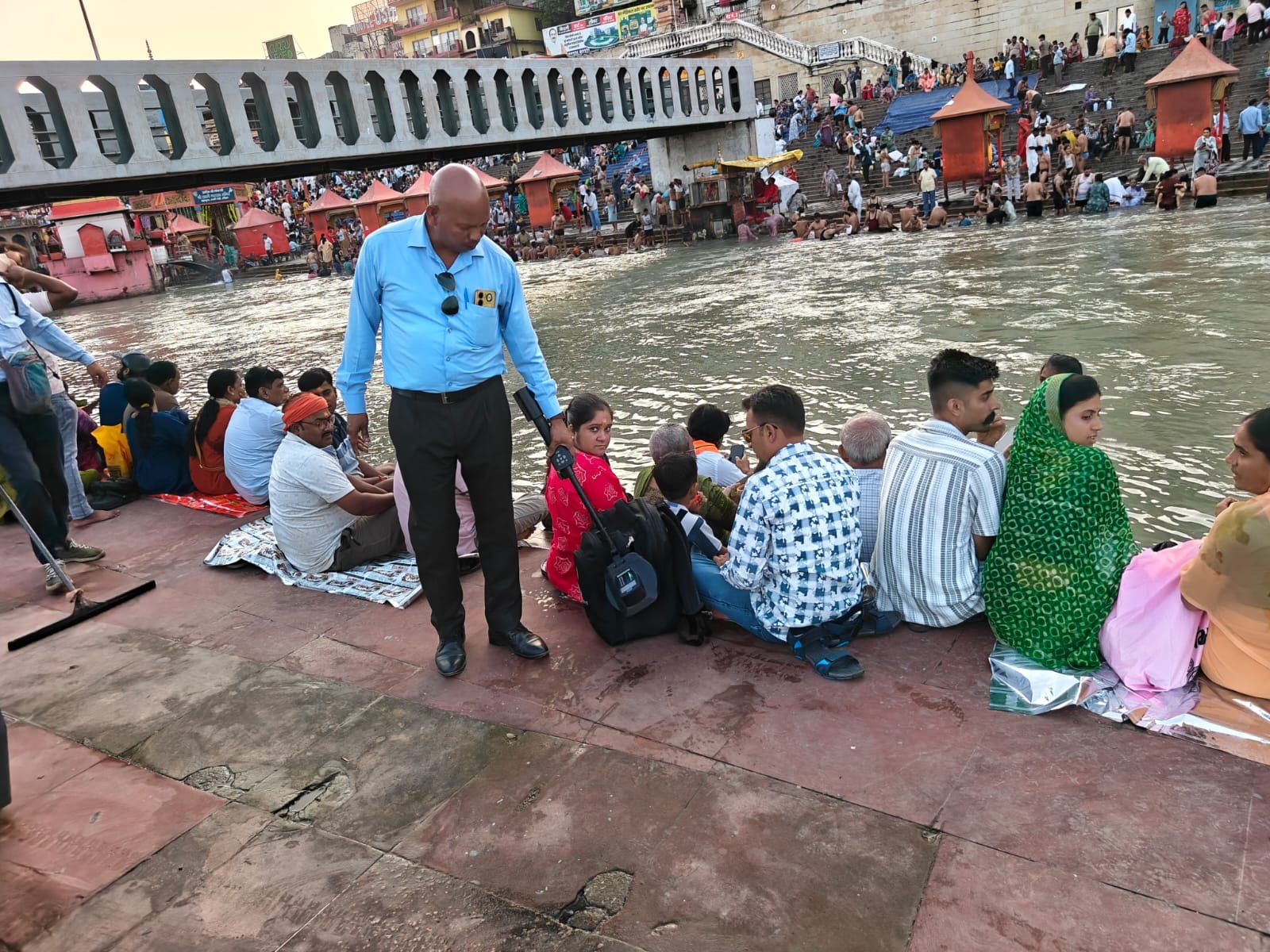 1789834530 697 हर की पौड़ी क्षेत्र की सुरक्षा व्यवस्थाओं को लेकर हरिद्वार