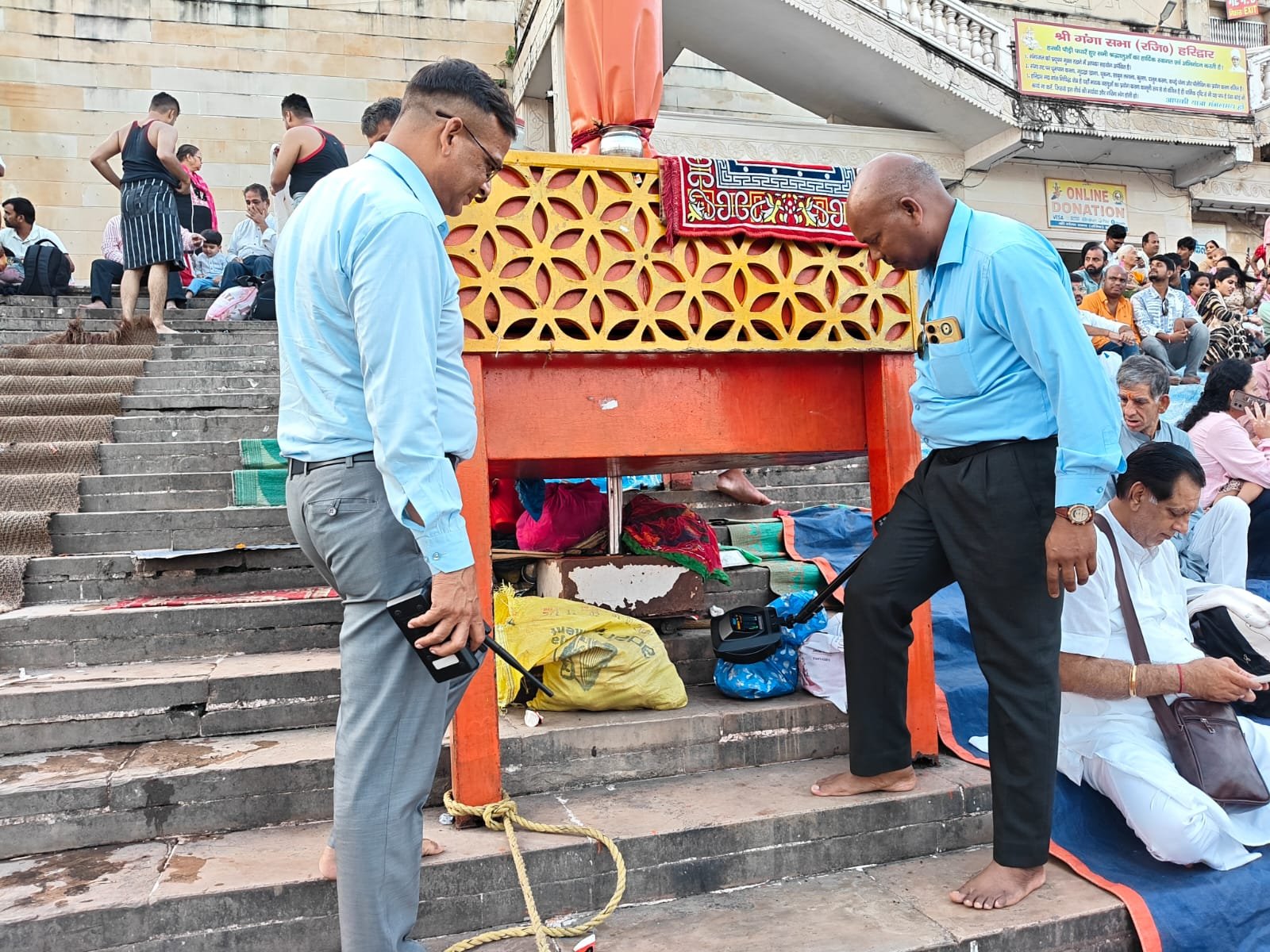 1789834530 730 हर की पौड़ी क्षेत्र की सुरक्षा व्यवस्थाओं को लेकर हरिद्वार