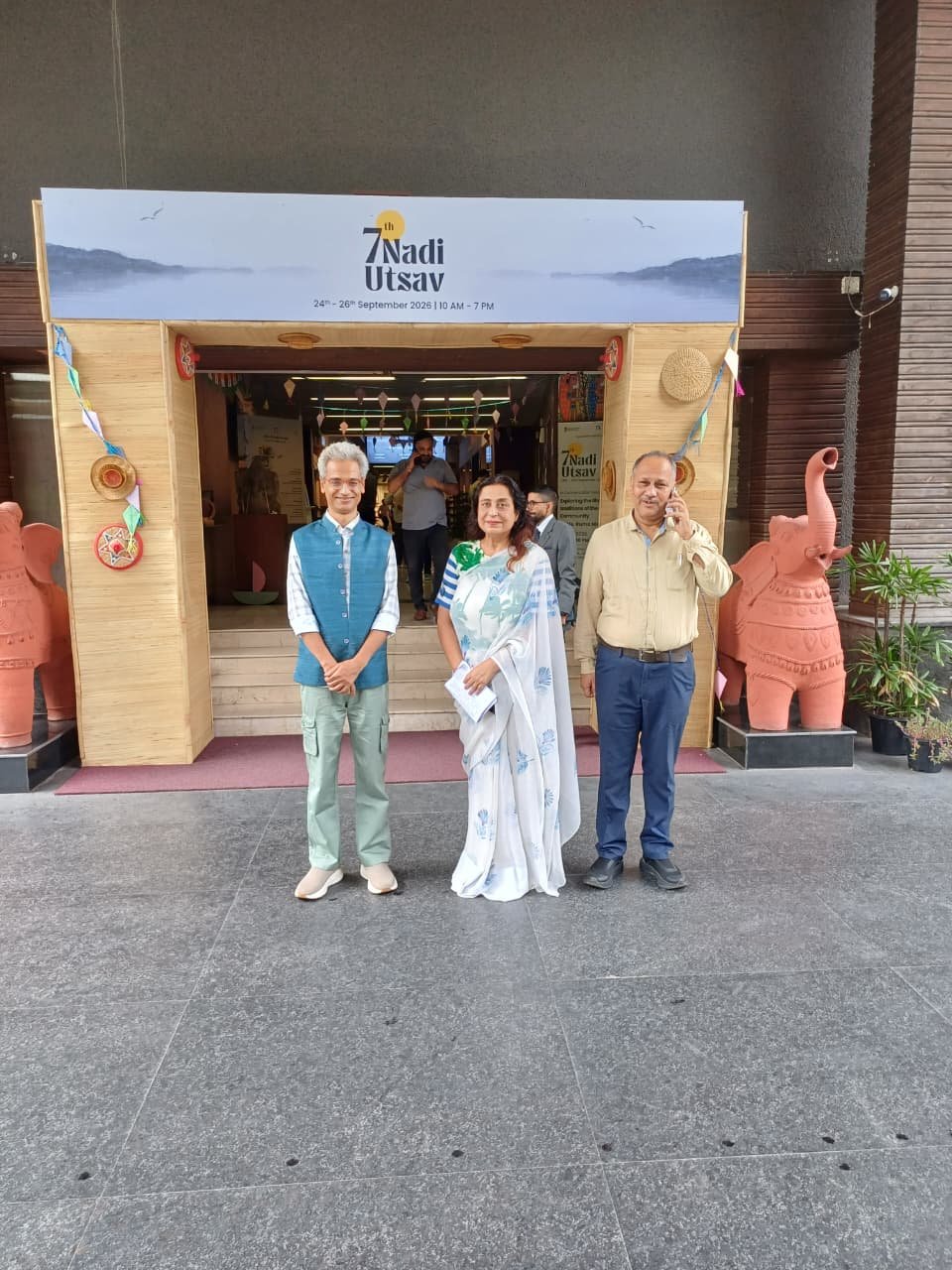 1790739419 82 इंदिरा गांधी राष्ट्रीय कला केंद्र में 7वां नदी उत्सव नदियों