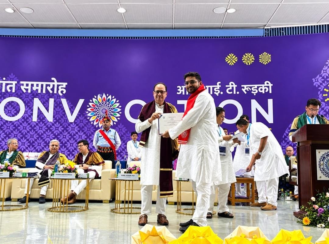 रुड़की दीक्षांत समारोह 2026 में उच्च शिक्षा शोध और