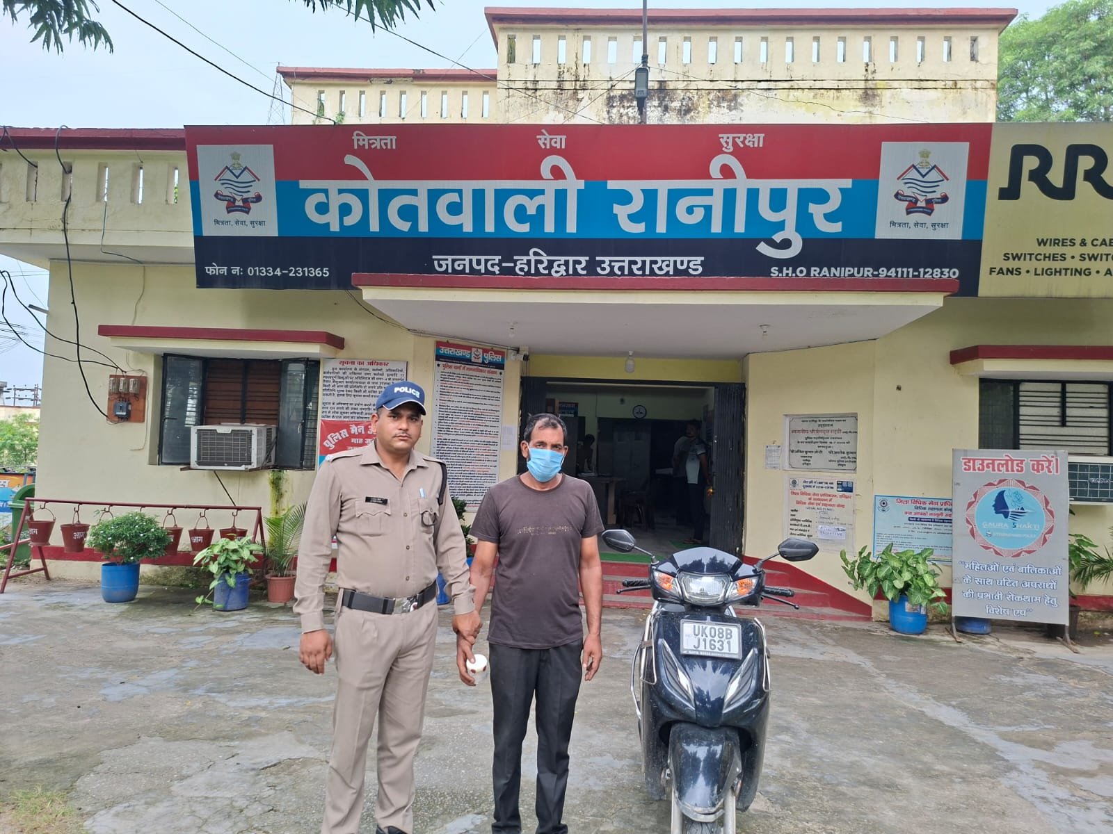 प्रहार के तहत हरिद्वार पुलिस का नशे के सौदागरों