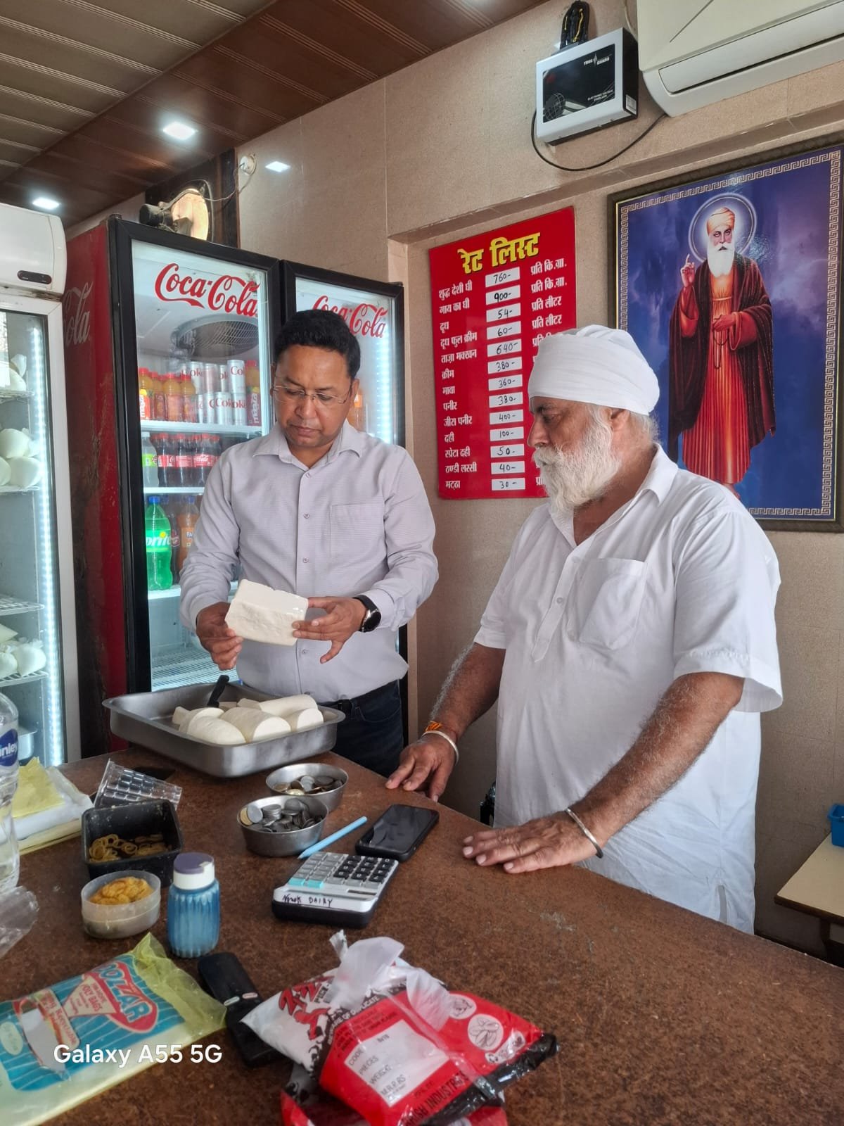 के निर्देश पर खाद्य सुरक्षा विभाग की लगातार कार्रवाई