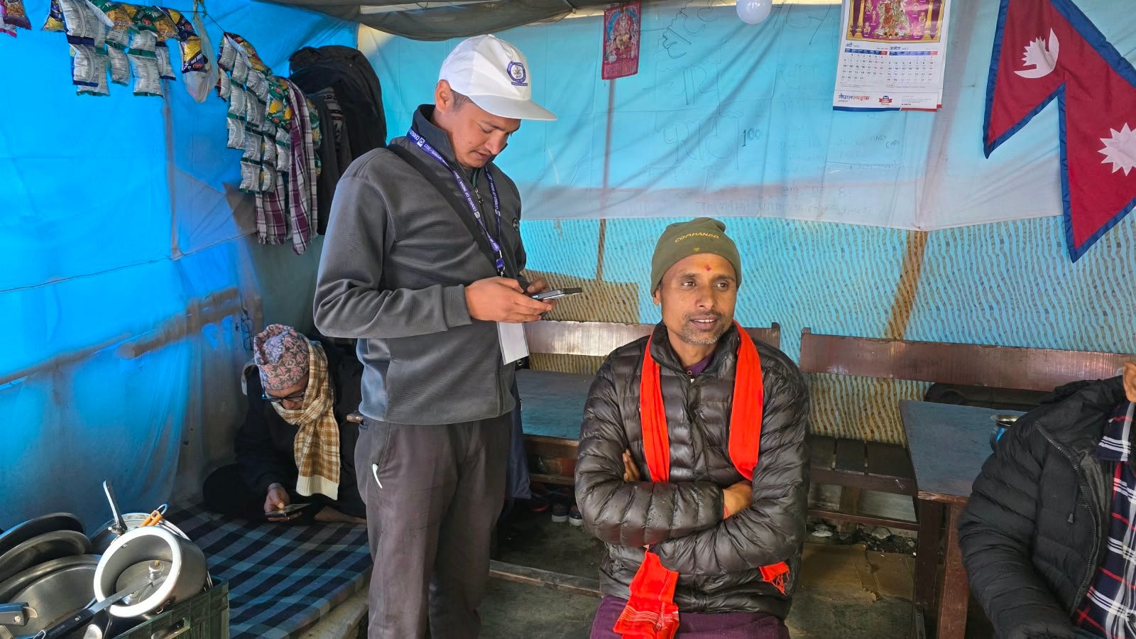 एवं हिमपात प्रभावित क्षेत्रों में जनगणना के दूसरे चरण
