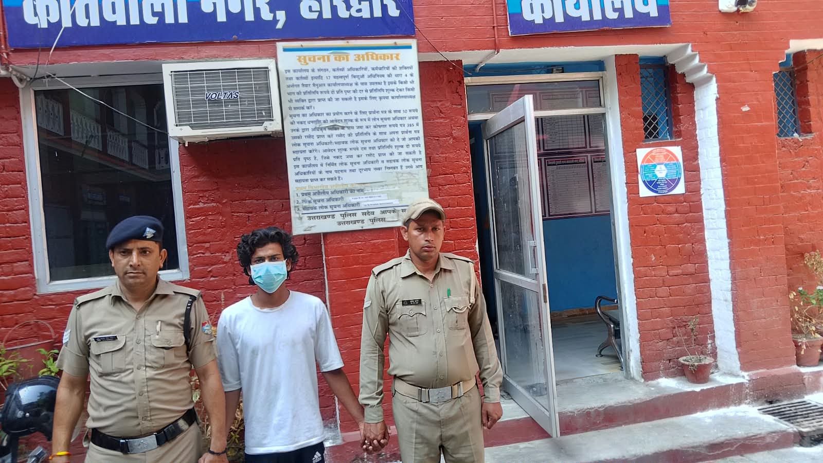 रात्रि फायरिंग की घटना का पुलिस ने किया खुलासा