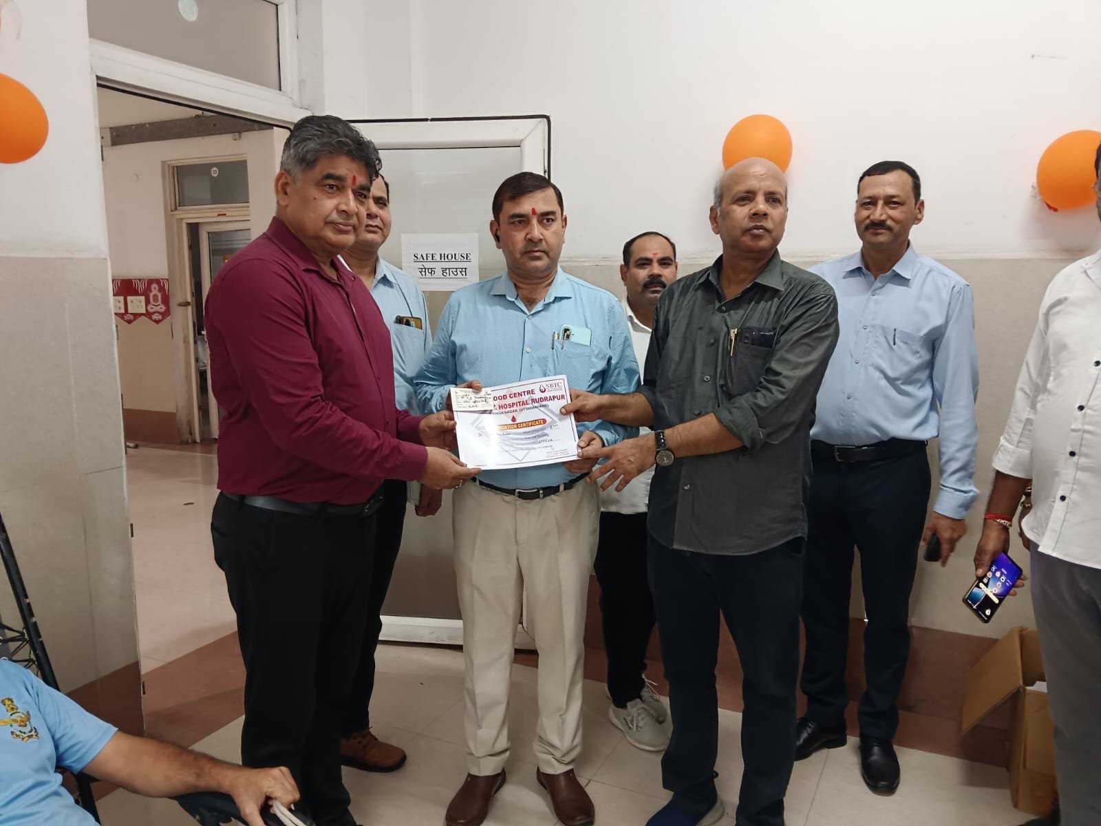 प्रधानमंत्री जी के जन्मदिवस के उपलक्ष्य में रुद्रपुर मेडिकल