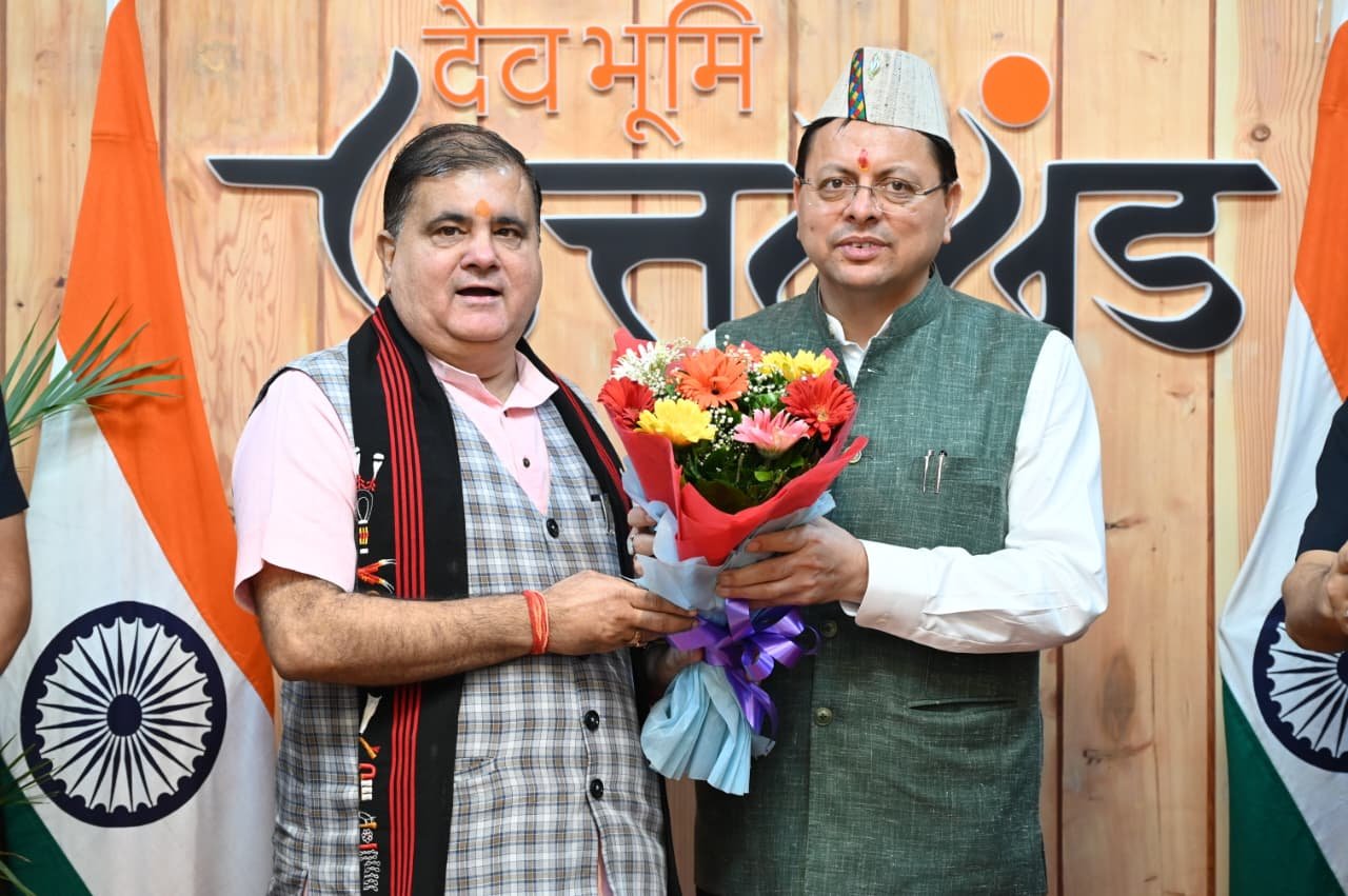 श्री पुष्कर सिंह धामी के जन्मदिवस पर मुख्यमंत्री आवास