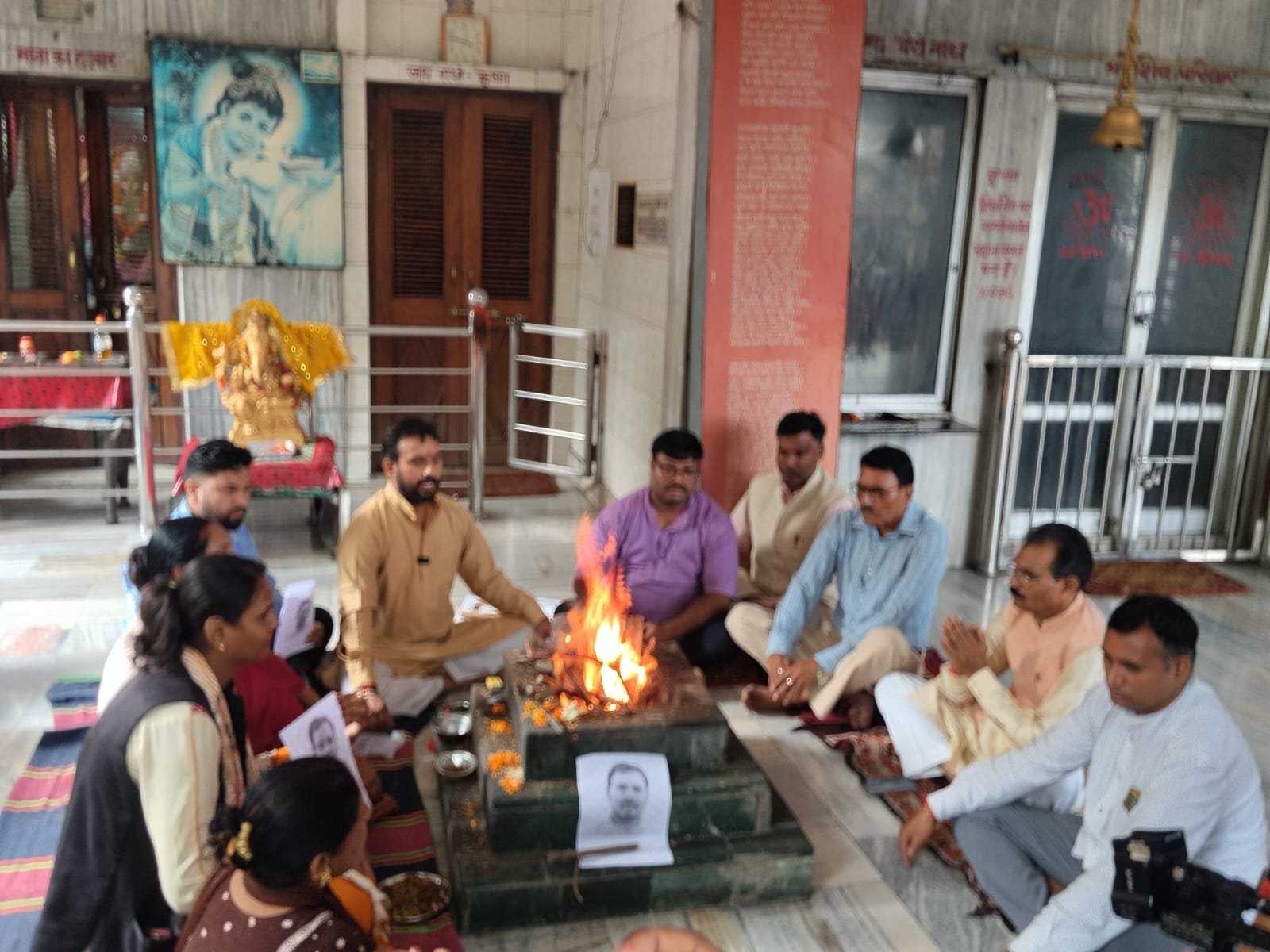 गांधी की जातीय विभाजनकारी सोच के विरुद्ध पंचायती मंदिर