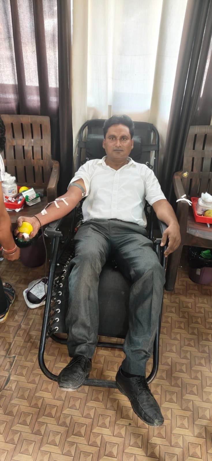 1790957986 629 गांधी जयंती के शुभ अवसर पर पथरी पुलिस के सहयोग