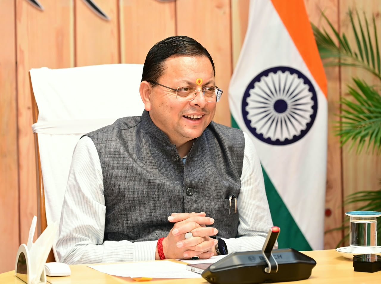 1791052372 407 हरियाणा के युवाओं ने मुख्यमंत्री धामी से साझा किए उत्तराखण्ड