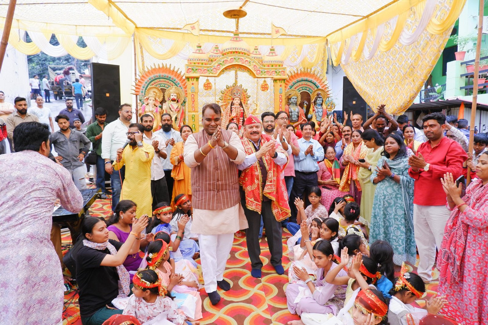 1791799744 580 नवरात्र के प्रथम एवं द्वितीय दिवस पर 2500 कन्याओं का