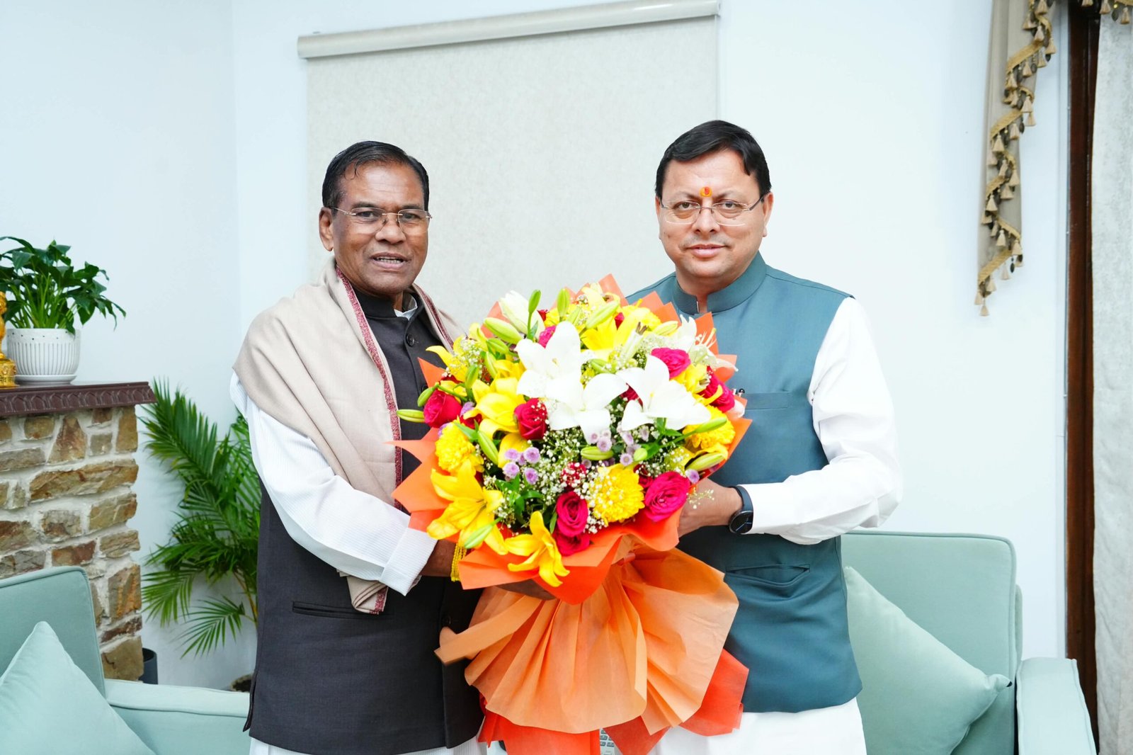 1792028309 925 मुख्यमंत्री श्री पुष्कर सिंह धामी से सांसद श्री फग्गन सिंह
