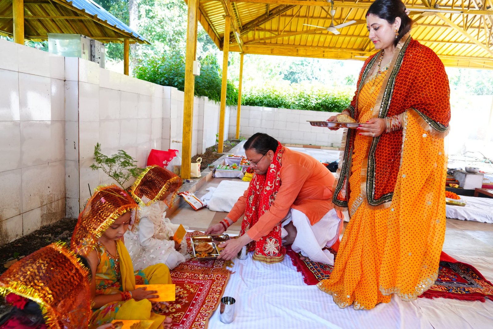 1792477646 339 मुख्यमंत्री ने शारदीय नवरात्रि की महानवमी पर किया हवन एवं
